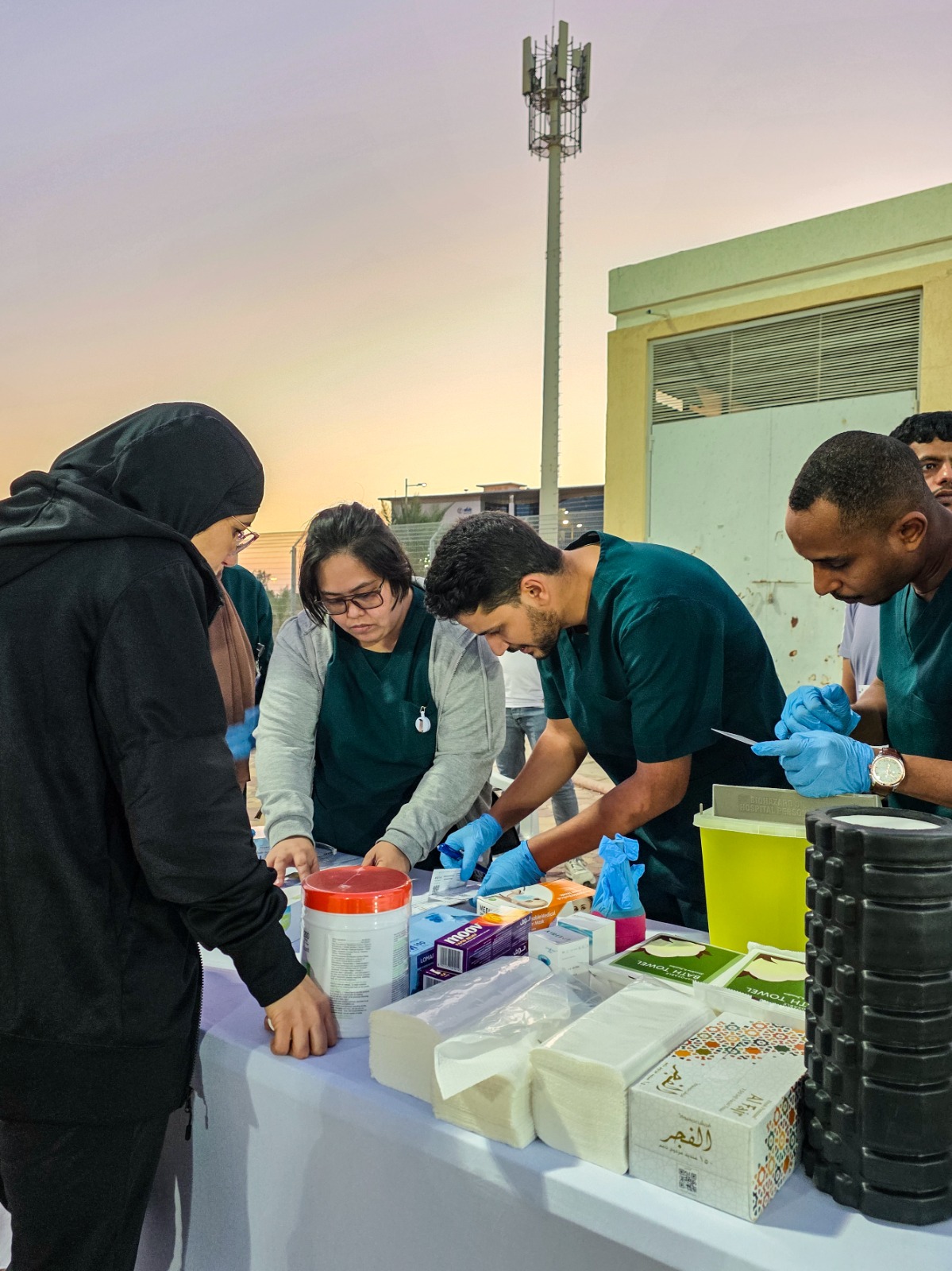 Alpine Team with Participants