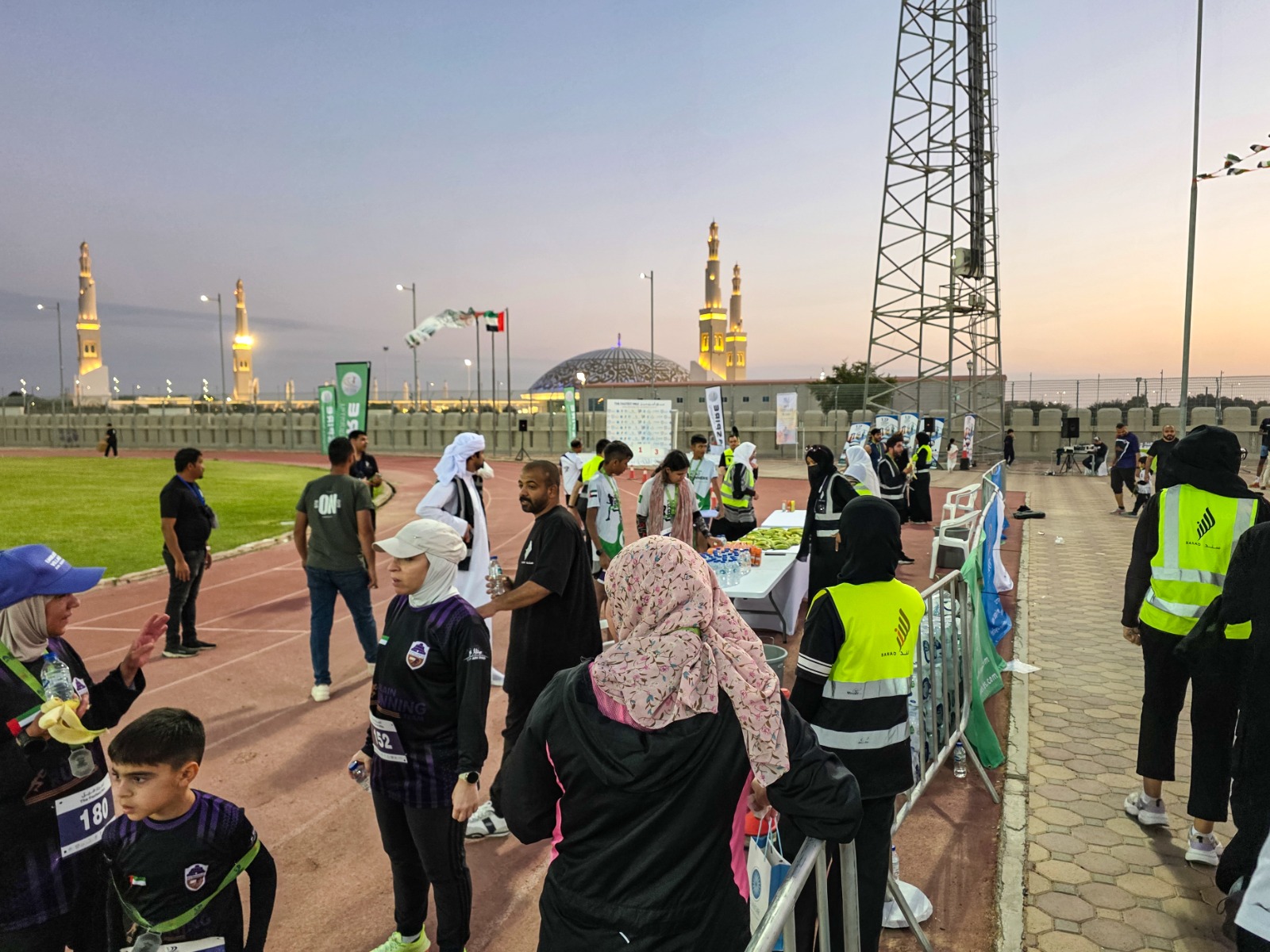 Medical Center Booth Setup